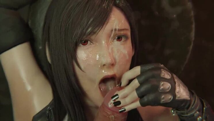 Tifa blowjob ( final fantasy 7 )