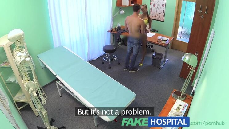 FakeHospital Sexy nurse makes doctors son cum twice