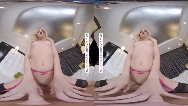 Naughty America - Sexy blonde Kenna James Fucks you in VR
