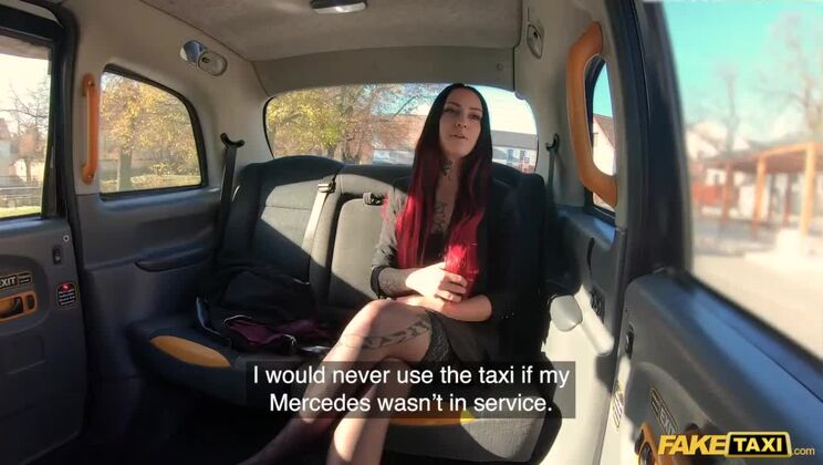 Fake Taxi Heavily Tattooed Politicians Daughter Loves a Big Cock inside her