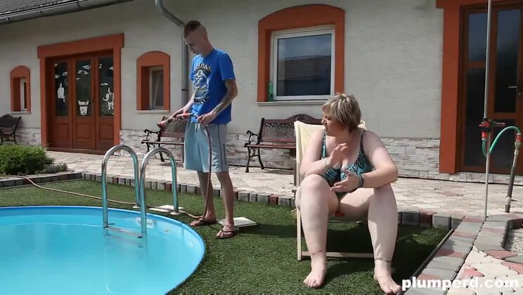 I told you to clean the fucking pool!
