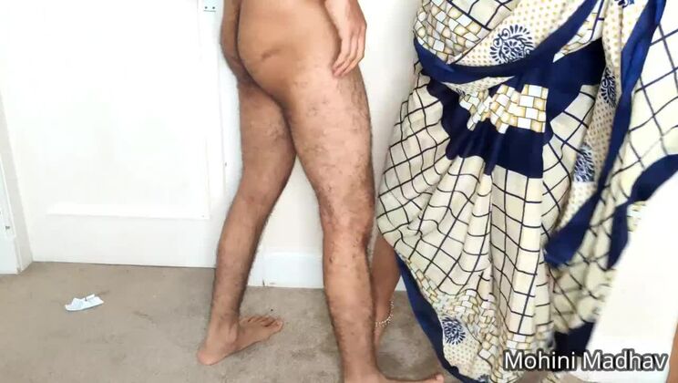 The young Indian boy satisfy his lust by fucking the old grandmother