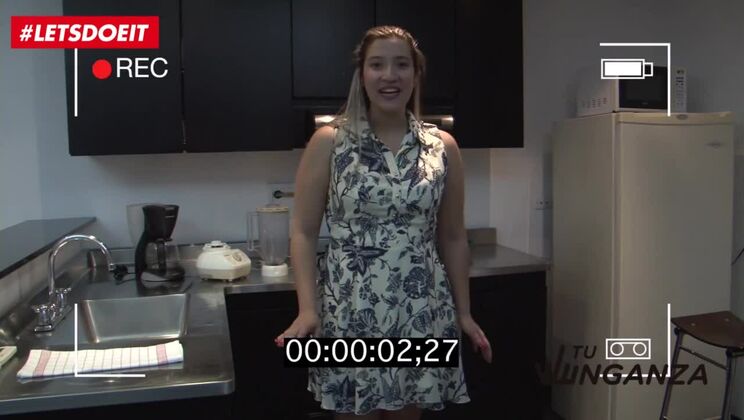 LETSDOEIT - Latina With a Big Ass Has  Sex with a Stranger