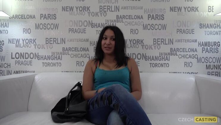 Brunette Goddess Monika in Explicit Casting