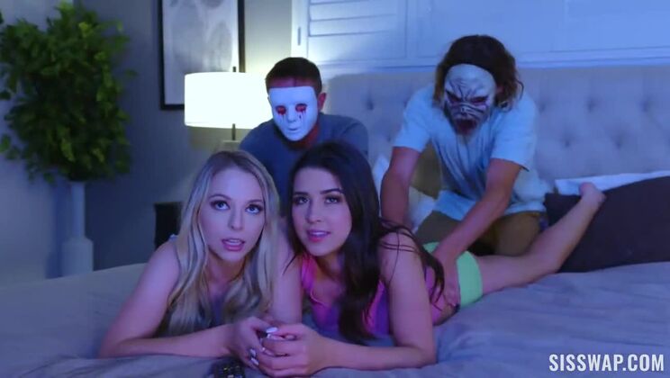 Kylie Rocket and Lily Larimar: A Frightening Fap Exchange