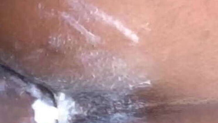 Rock Drills My Hole & Makes Me Gush Outdoors