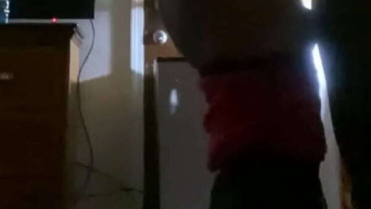 20-Year-Old Ebony Vixen Shrieking with Pleasure from BBC's Breeding of Her Ideal Body - View Full Video in Comments!