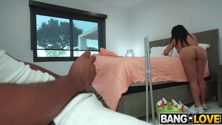 Maid Brianna Bourbon's Huge Booty, Jay Bangher's Hardcore Encounter