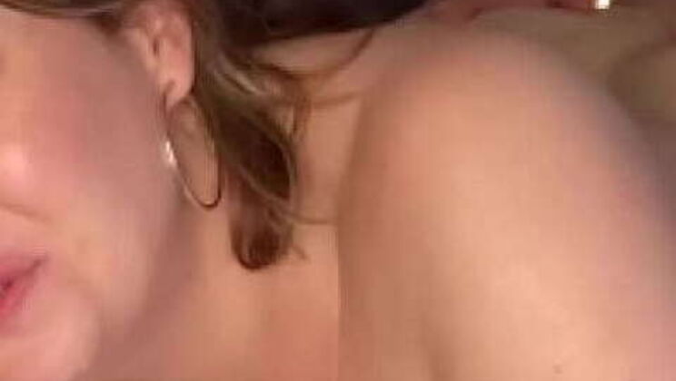Avril Showers Experiences a Creamy Surprise from Her Boyfriend's Pal After a Rubdown