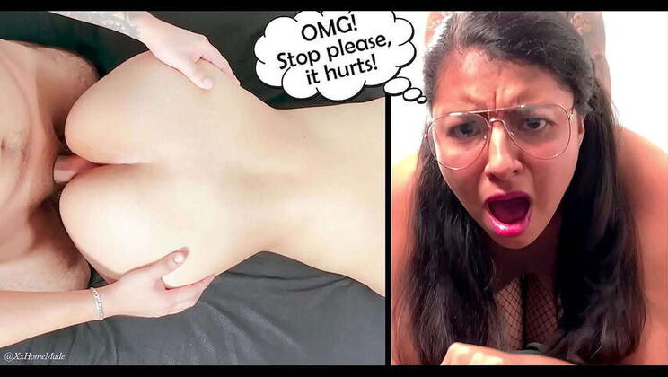 New to Anal: 18-Year-Old Latina College Student's First Time Is Painfully Pleasurable