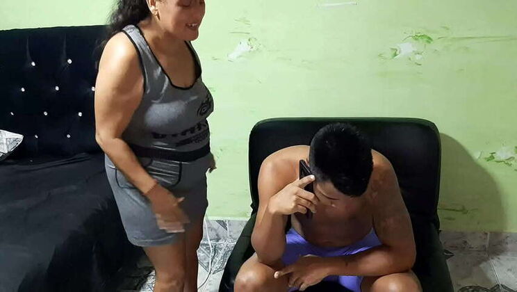 Victor Palmas Ends Relationship: Fucks Step-mom and Cums on Her Ass