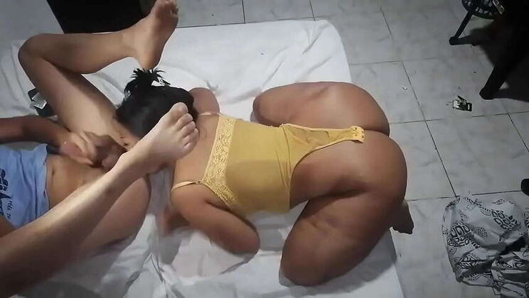 Crazy Experience! Godmother Forbids Porn, Teaches Me Handjob Instead. Filthy-Rich, Consent to Tape?