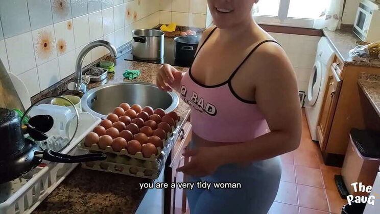 Thepaug drills his curvy Mexican neighbor before her spouse returns