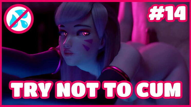 Fap Hero: Overwatch's D.Va & Mercy in X-Rated 3D Compilation | CUM SHOWDOWN
