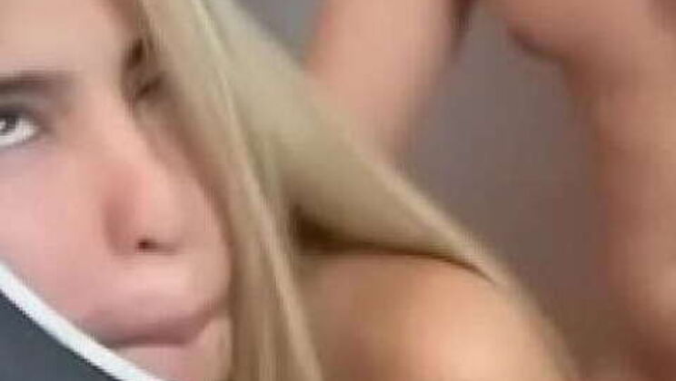 My blonde neighbor picks me up when my husband's gone