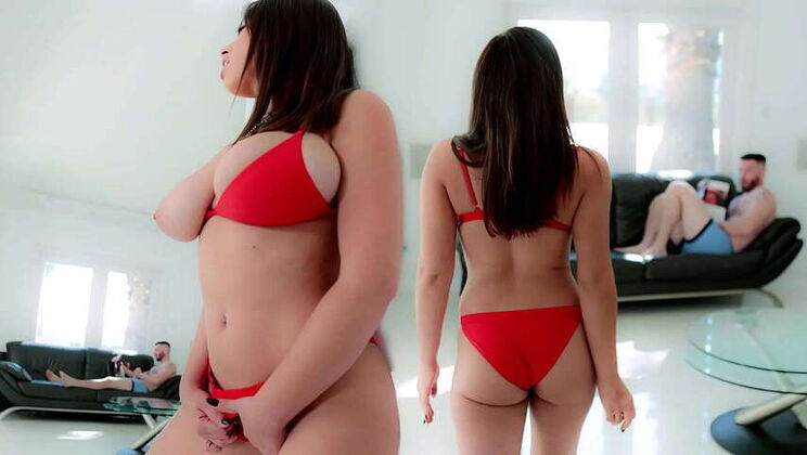BangBros: Ella Knox, the Faultless Latin Beauty with Generous Curves, Makes Mike Mancini's Day