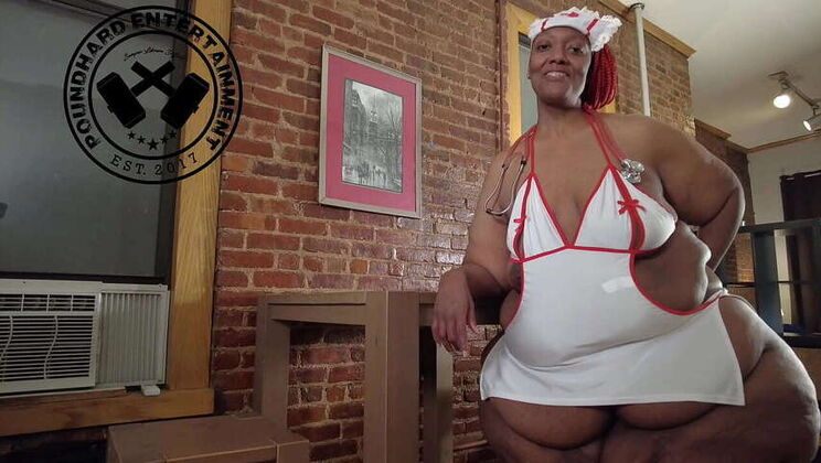Curvy Nurse Gives Blowjob to Thick Rod (Promo)