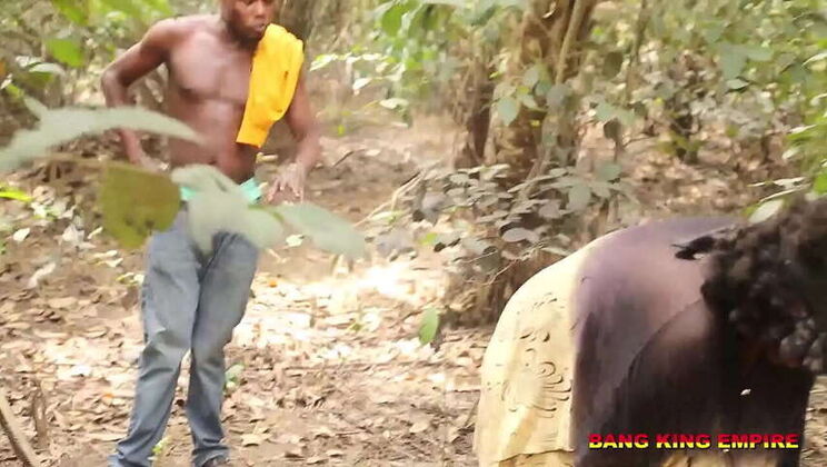 African Village Farmer Convinces and Bangs My Stepmother - Full Video on XVIDEOS RED