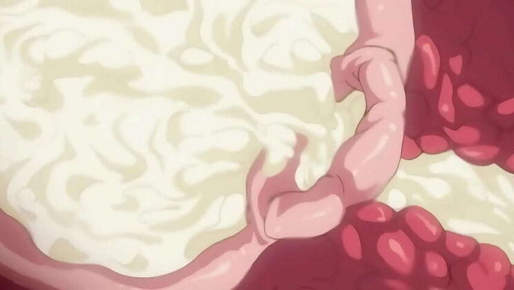 Gigantic Creampie During Intense Threesome! Anime Porn