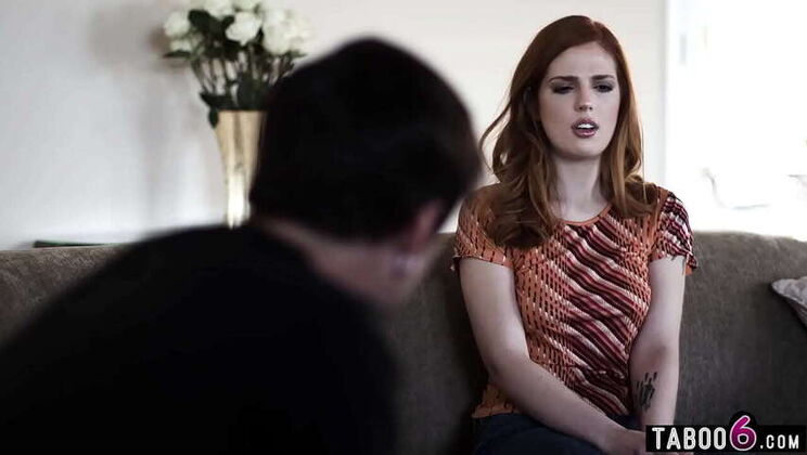 Scarlett Mae: Ex-Boyfriend's Redhead Revenge with Big Booty & Deepthroat