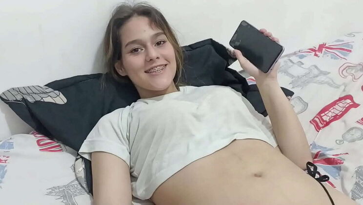 Little Step Sister's Anal Gift of Love