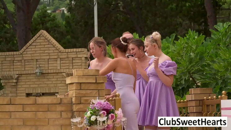 Sexy Bride Gets Fucked on Her Wedding Day