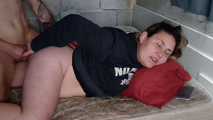 Pregnant Latina Stepsister in Anal Pain