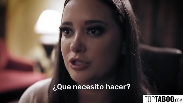 Hot Church Confession: Naughty Wife Begs for Forgiveness in Spanish Subtitles