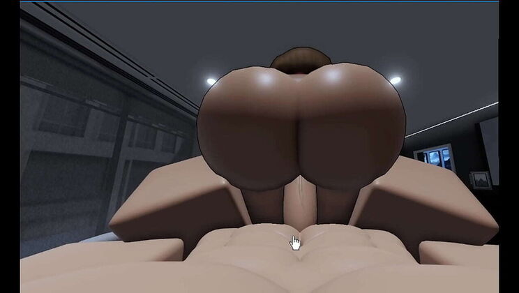 Blonde Babe Craves Big Cock and Gets It in Roblox