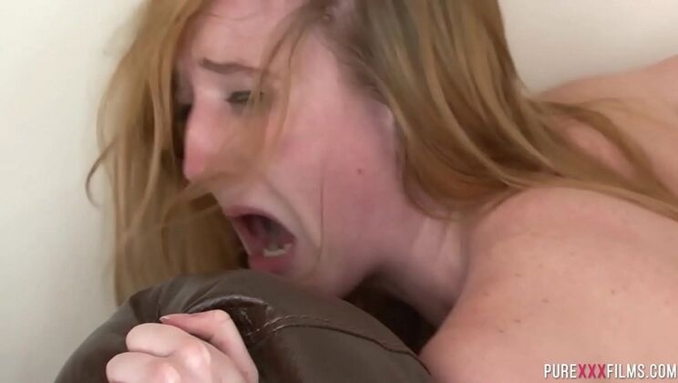 Skinny Redhead Chav Gets Fucked Hard by Stepbrother