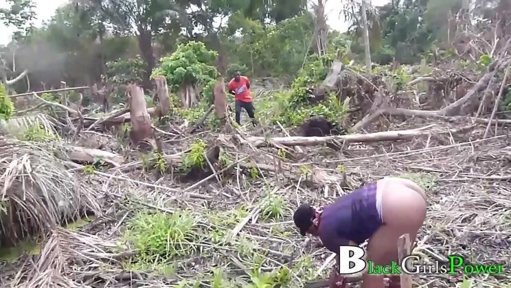 Adam & Eve Wild Bush Sex - Nigerian Porn with Patricia 9ja & Softkind