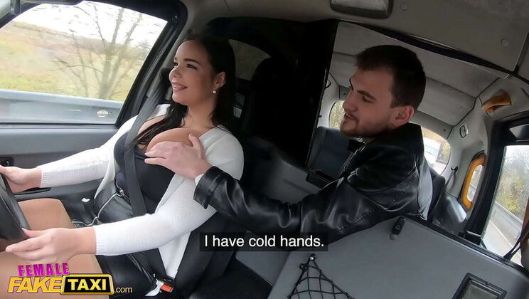 Sofia Lee's Big Tits and Ass Bounce in Fake Taxi Rough Sex