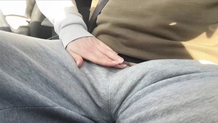 Stranger Sucks Me Off in My Car - Cum in Mouth Amateur Blowjob