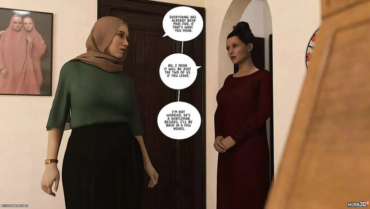 Farah's Stepsister Salma Gets a Hot Massage from the Old Masseur - Chapter 7