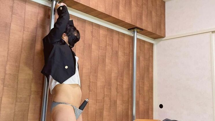 Janitor Punishes Female Student After Skirt Falls - Uncensored HD School Uniform Fun