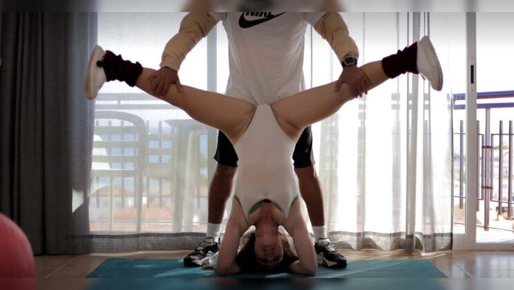 Hot Fitness Trainer Makes Me Sweat Hard - Caribbeanboy Fucks Amateur PAWG