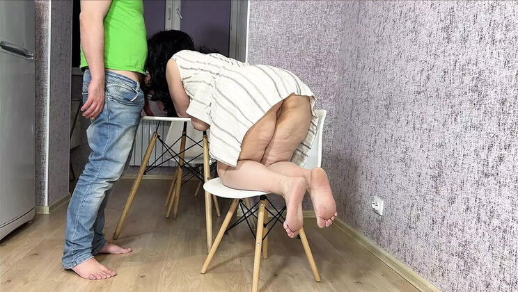 Stepmom's Big Ass Anal Fuck with Step Son - Homemade MILF Action