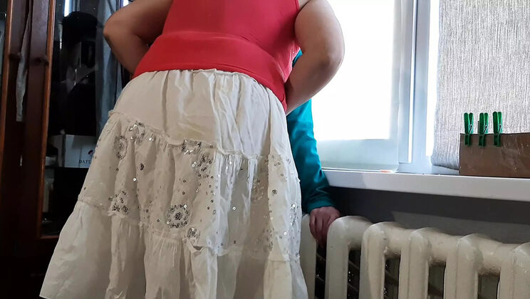 Hot Teacher Catches Two Lesbian Schoolgirls Fucking with a Strap-On