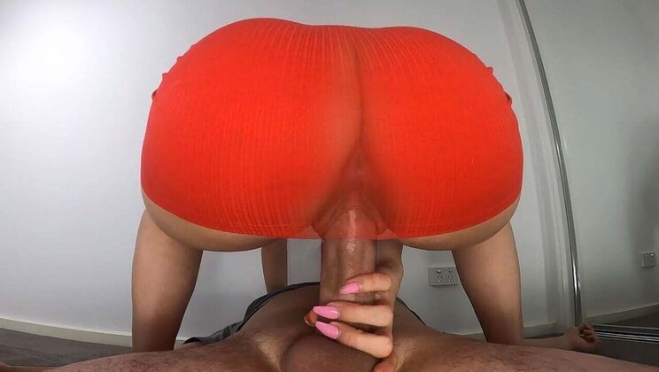 Step Sister Rides My Big Cock Hard Until She Gets a Huge Creampie - Mivinna