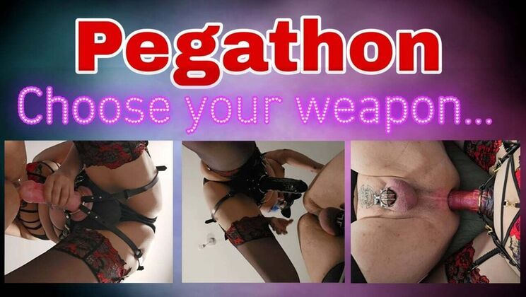 MILF Stepmom Pegging Her Slave - Hardcore Strapon Anal & BDSM Training - Real Homemade Amateur