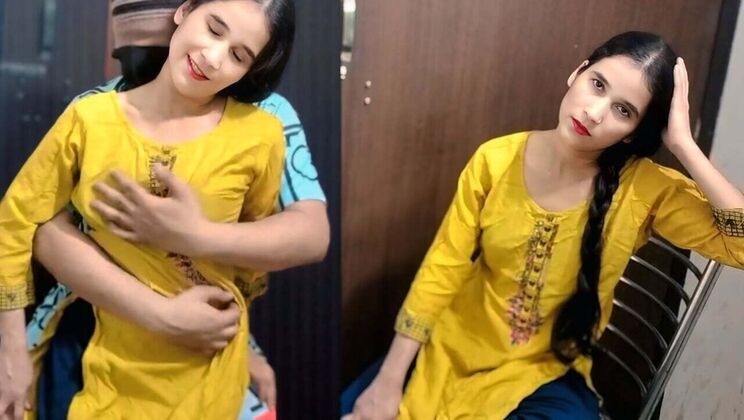 Desi Muslim Girl Fucked Hard by Jija - Rough Doggy Style & Dirty Talk - Homemade Indian Sex