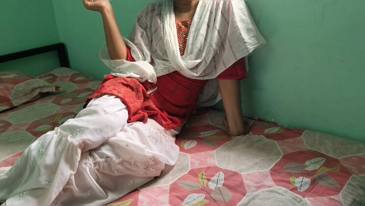 Desi Village Step Sister Fucks Brother Hard - Hindi Audio Rough Sex - Mili Bhabi & Indian Johnny
