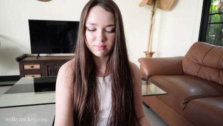 Debt Collector Fucks Cute 18yo Russian Girl - Arina Love in Hot Homemade Sex