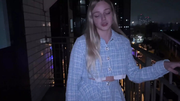 Hot Russian Teen Arisha Mills Fucks Neighbor to Spite Her Boyfriend - POV Blowjob & Cumshot