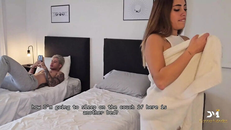 Hot Argentinian Stepsister Caught Smelling Panties - Danner Mendez & Carla Morelli Fuck Hard