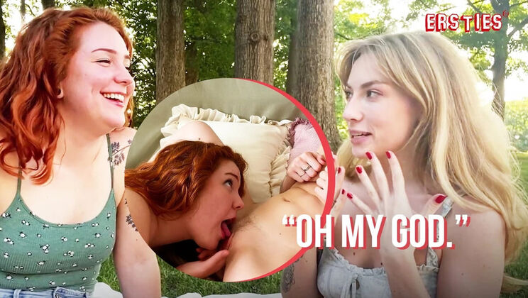 Stella Elle & Blonde Babe Take Turns Eating Pussy - Lesbian Amateur Sex