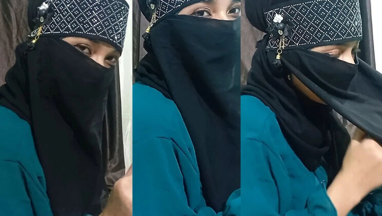 Desi Muslim Housewife in Burkha Fucked Hard by Ex-Boyfriend - Homemade Indian Sex