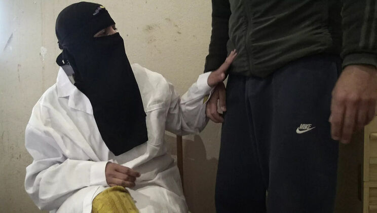 Shy Teen Boy Surprised When Muslim Nurse Gives Him a Handjob - Souzan Halabi