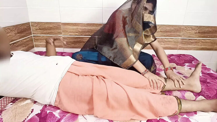 Hot Indian Bhabhi Sucks Father-in-Law's Thick Cock & Gets Rough Fucked - Desi Homemade Sex