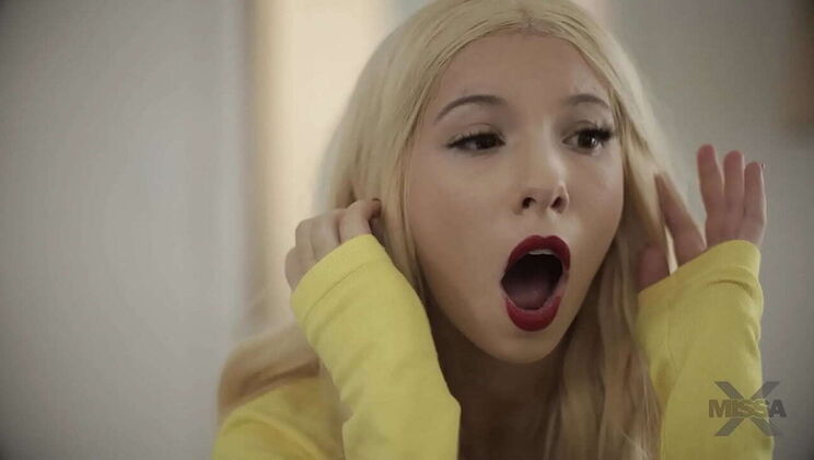 Petite Blonde Kenzie Reeves Gets Creampie & Facial - Taboo Reality Fuck